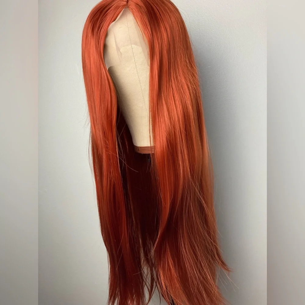 Ginger Copper Red Lace Front Wig